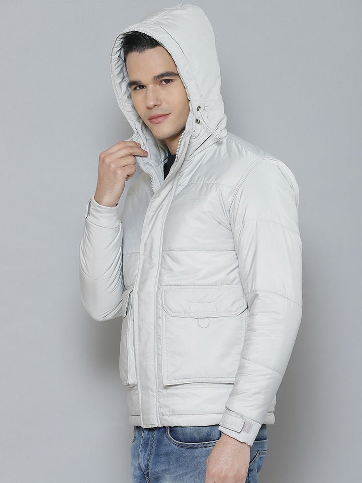 Highlander Lelaki Jaket Berat Berdood Pepejal