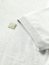 THE BEAR HOUSE Polo Collar Short Sleeves Ribbed T-shirt