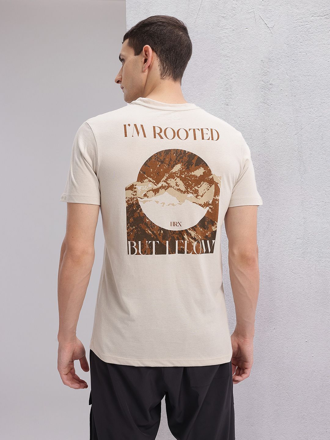 HRX by Hrithik Roshan Printed Yoga T-shirt