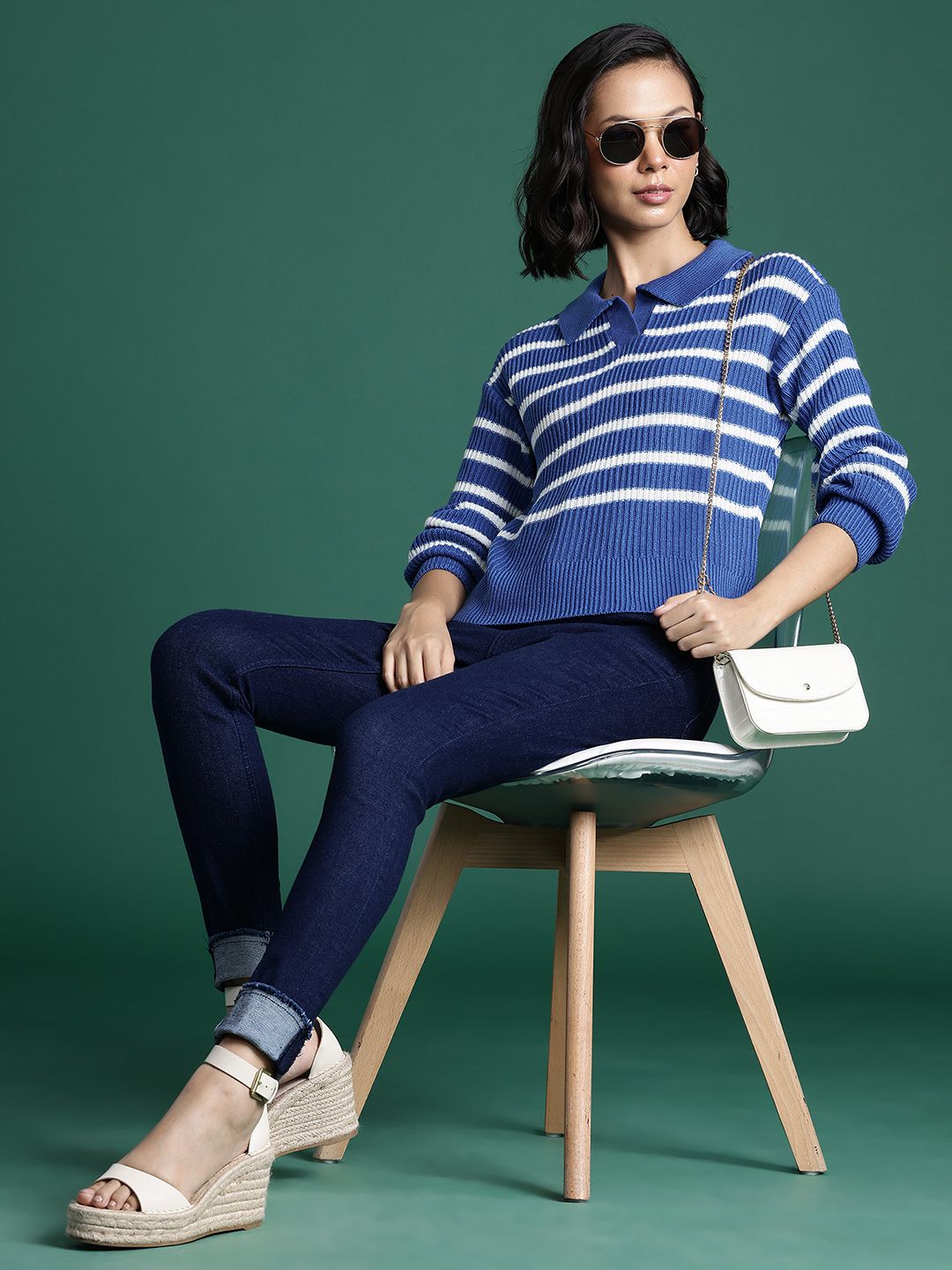 DressBerry Striped Pullover