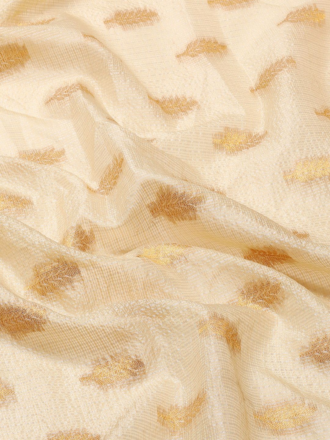 Silk Land Floral Zari Tissue Mysore Silk Saree