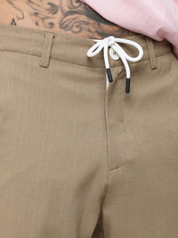 Kampus Sutra Lelaki Santai Mid Rise Rise Easy Wash Cotton Trousers