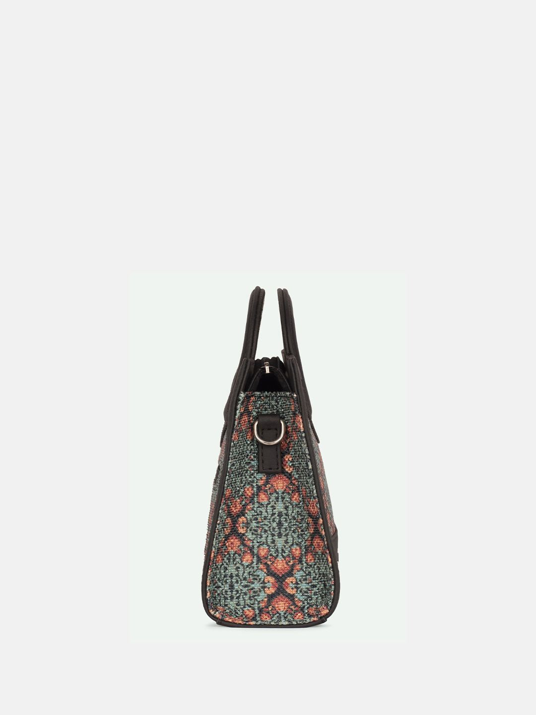 ZOUK Zoe Kolkata Nouveau Textured Structured Jute Sling Bag