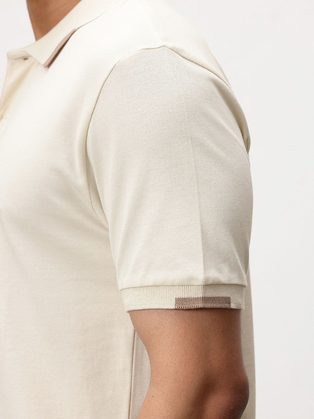 ether Polo Collar Organic Cotton T-shirt