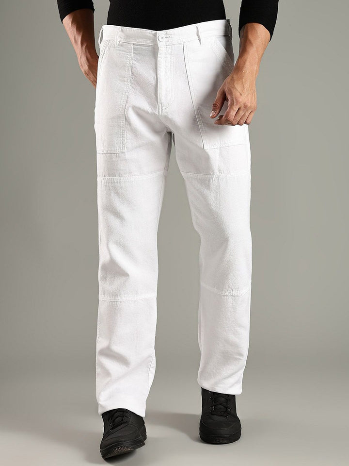 Thomas Scott Men Regular Fit Chinos Trousers