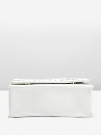 DressBerry Textured Structured Satchel