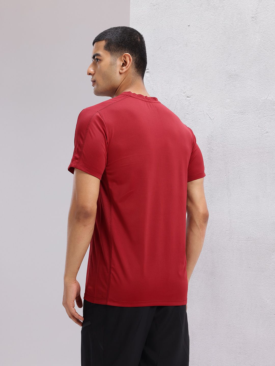 HRX by Hrithik Roshan Brand Logo Printed Rapid-Dry Training T-shirt