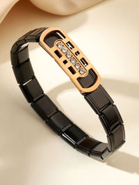 SALTY Hazel's Echo Stainless Steel Kada Bracelet