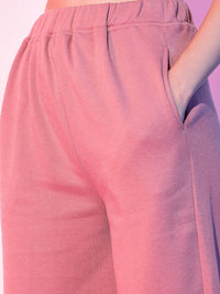 STREET 9 Women Pink Loose Fit Joggers