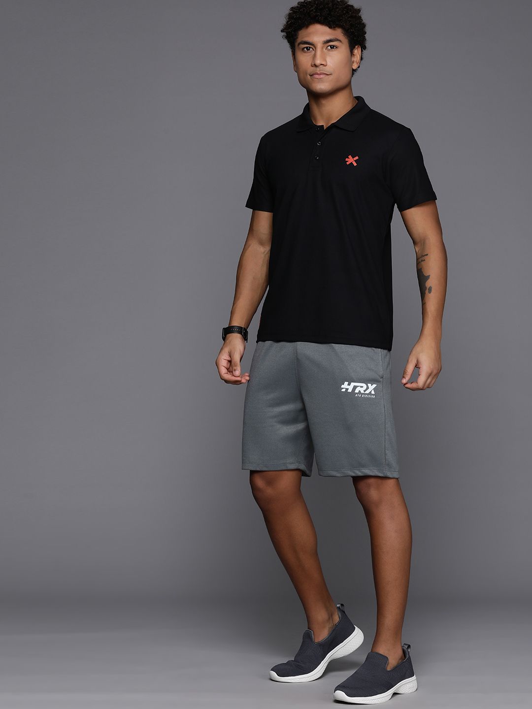 HRX by Hrithik Roshan Men Lifestyle Knit Shorts