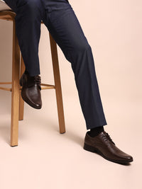 Red Chief Men Brown Leather Formal Shoes