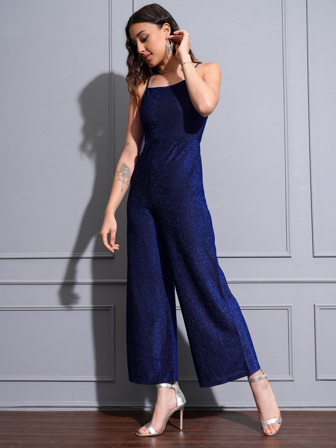 Tokyo Talkies Basic Embellished Jumpsuit