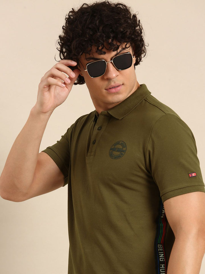 Being Human Polo Collar T-shirt
