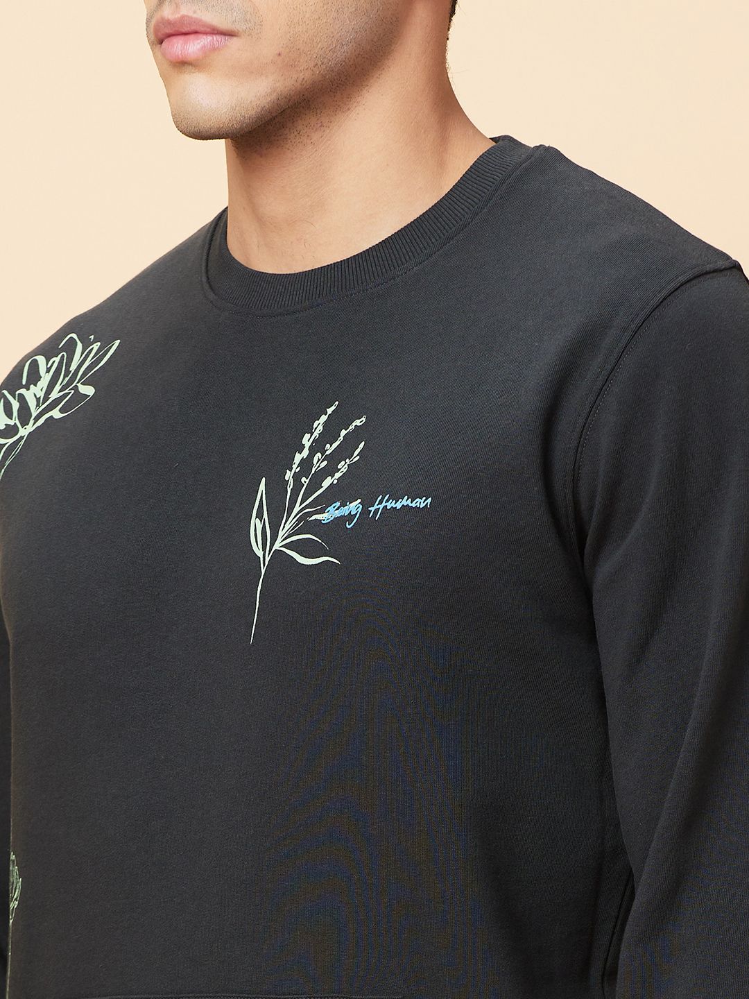 Being Human Men Printed Sweatshirt