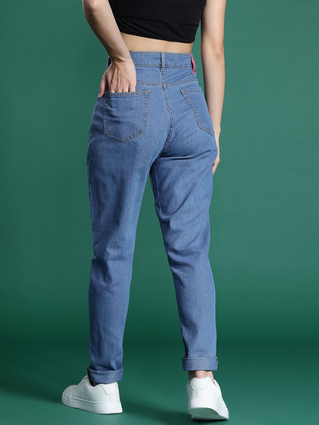 DressBerry Women Printed Stretchable Jeans