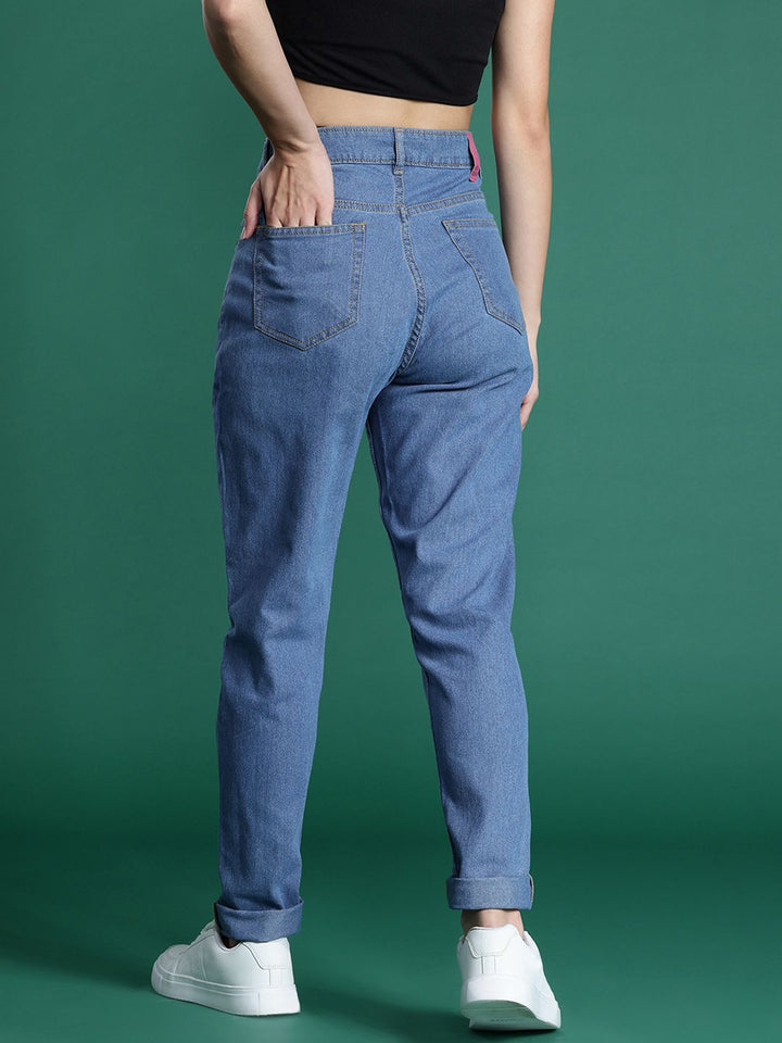 DressBerry Women Printed Stretchable Jeans