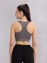 HRX by Hrithik Roshan Racerback Full Coverage Lightly Padded Training Bra KT470_03_B
