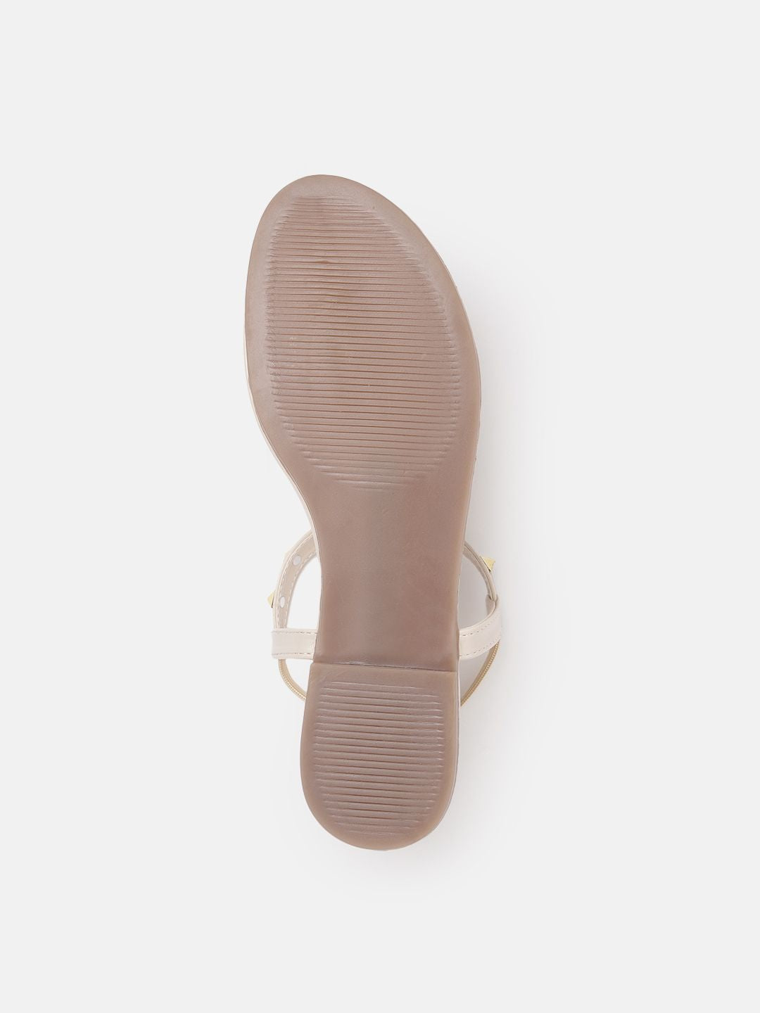 Lino Perros Women Studded T-Strap Flats