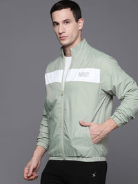 HRX by Hrithik Roshan Striped Lifestyle Bomber Jacket