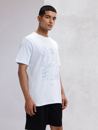 HRX by Hrithik Roshan Printed Pure Cotton Yoga T-shirt