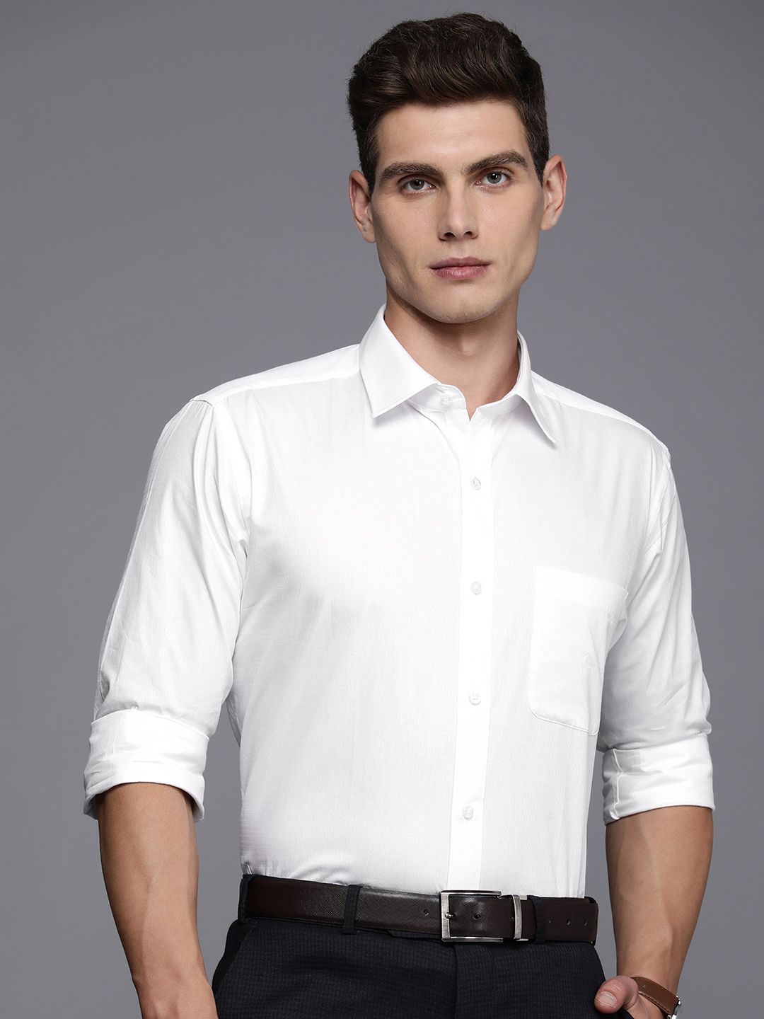 Raymond Slim Fit Pure Cotton Formal Shirt