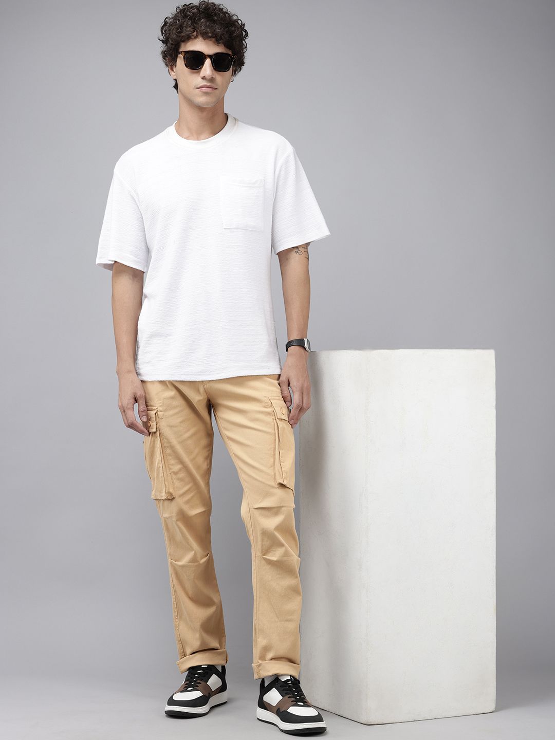 SPYKAR Men Cargos Trousers