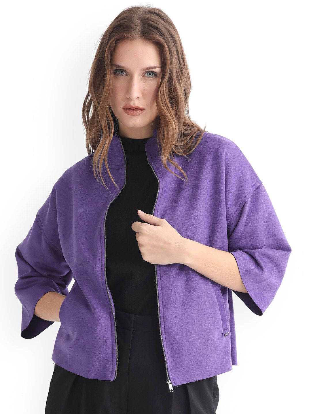 RAREISM Mock Collar Tailored Jacket