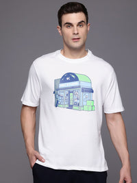 HRX by Hrithik Roshan Quirky Graphic Print Regular Fit Lifestyle T-shirt