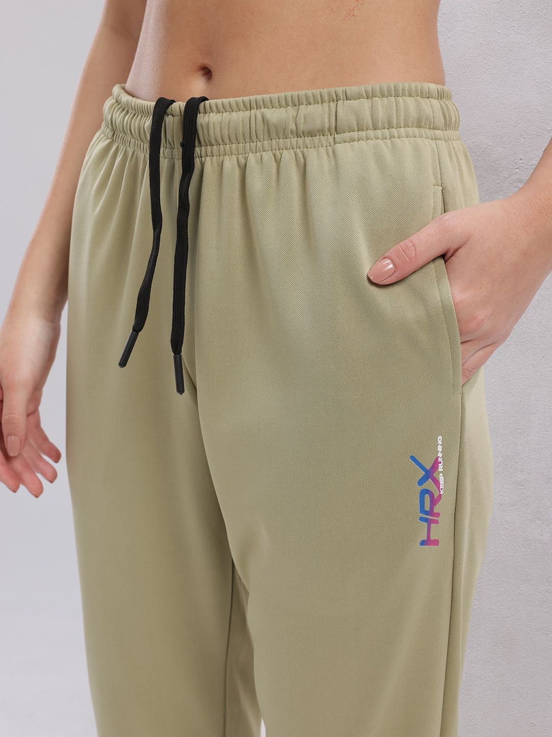 HRX by Hrithik Roshan Women Brand Logo Detail Running Joggers