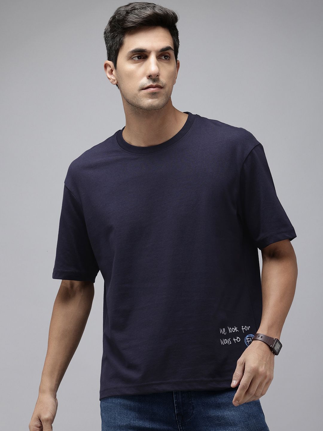 SPYKAR Graphic Printed T-shirt