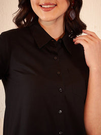 DENNISON Shirt Collar Shirt Dress