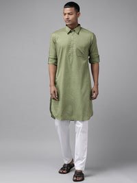 See Designs Floral Regular Pure Cotton Kurta With Pyjamas