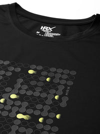 HRX by Hrithik Roshan Men Printed Rapid-Dry Training T-shirt