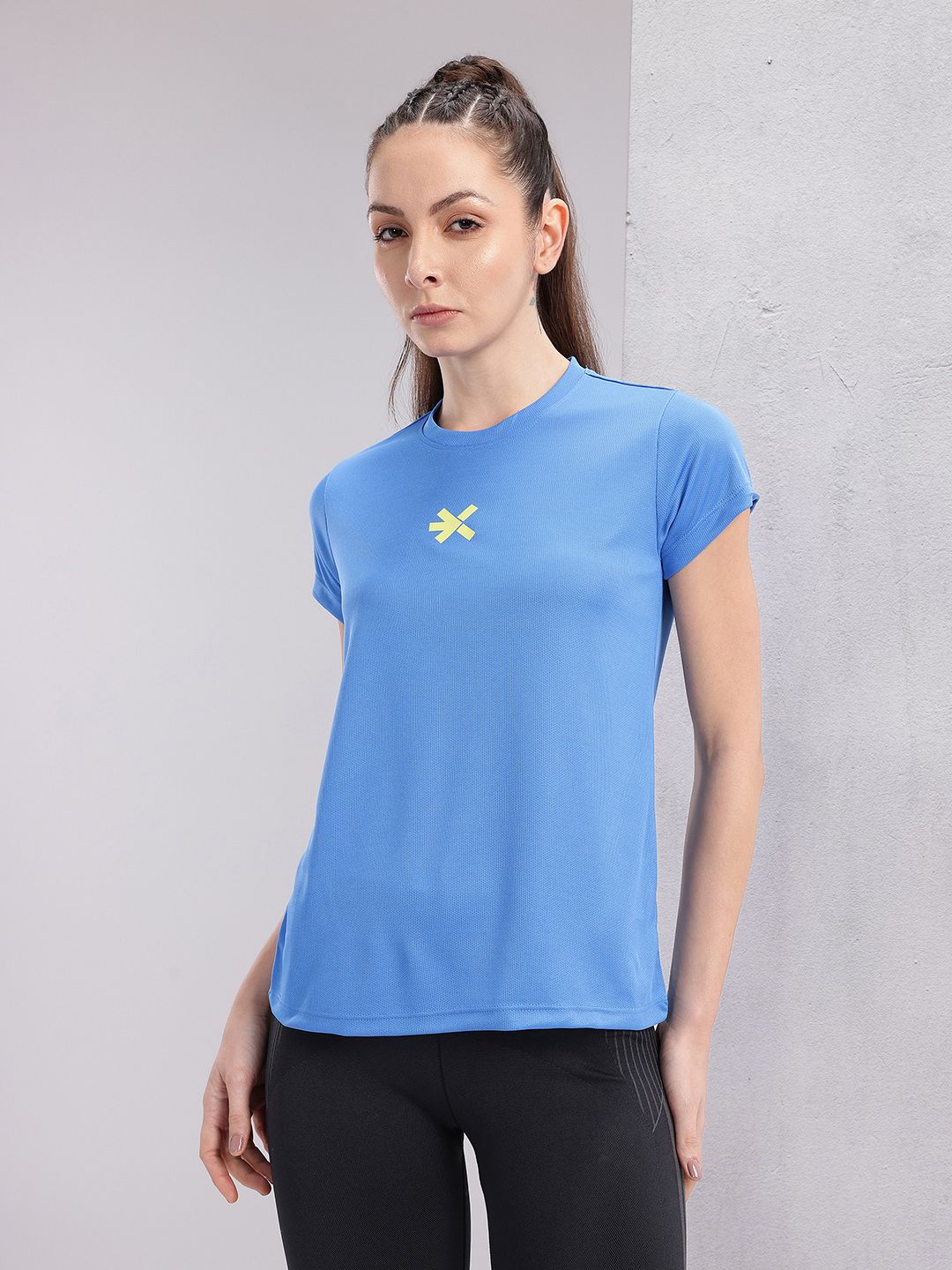 HRX by Hrithik Roshan Couple Collection Typography Printed Running T-shirt