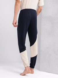HRX by Hrithik Roshan Men Colourblocked Mid-Rise Yoga Joggers