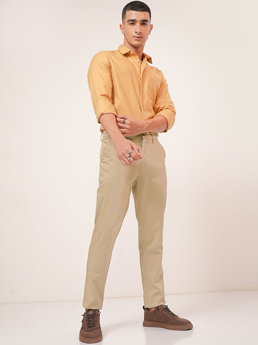 HIGHLANDER Premium Satin Chino Trousers