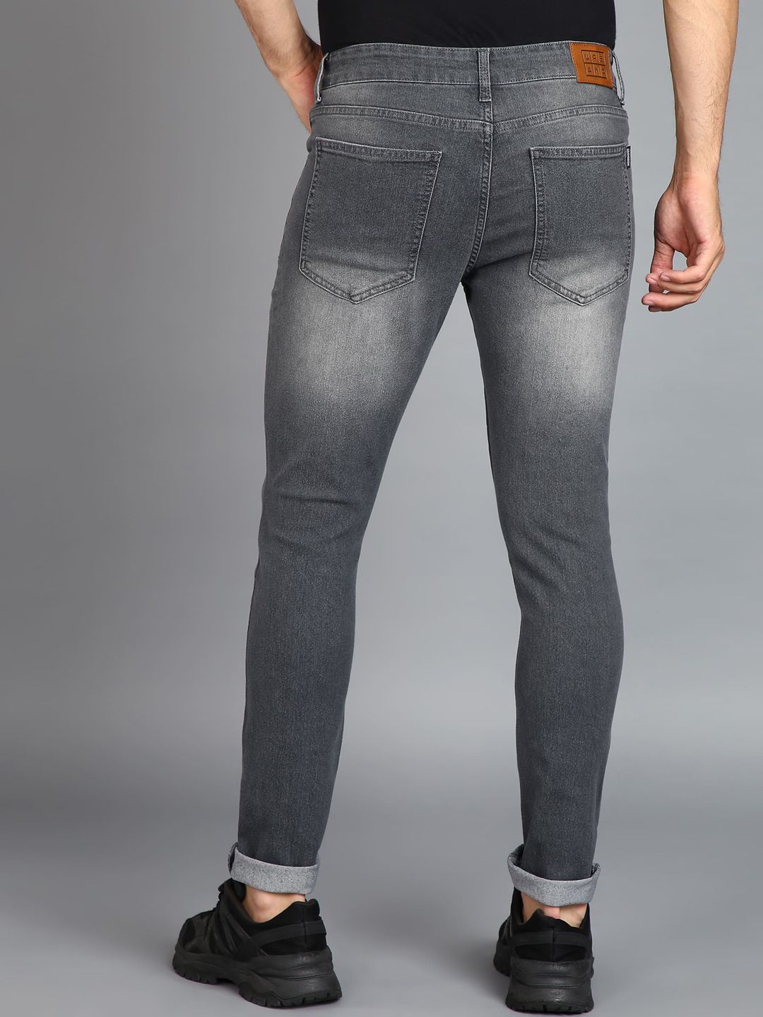 Urbano Fashion Men Heavy Fade Stretchable Jeans