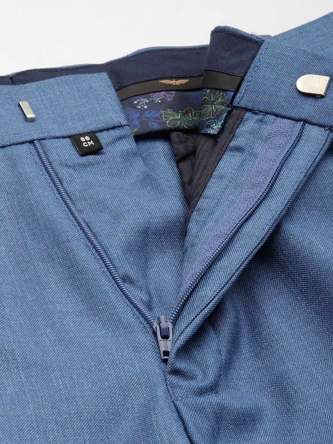 Park Avenue Slim Fit Single-Breasted Two-Piece Party Suit
