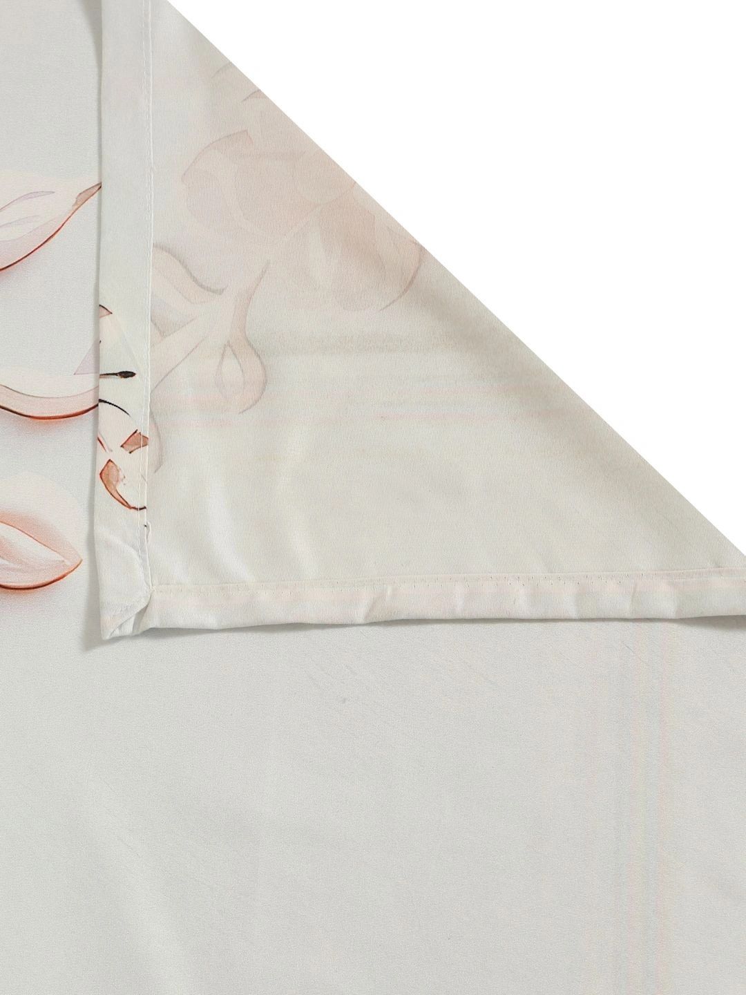 Moda Rapido X KLOTTHE Green & Peach-Coloured 400 TC King Bedsheet with 2 Pillow Covers