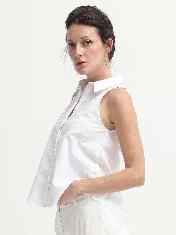 RAREISM Cotton Shirt Style Top