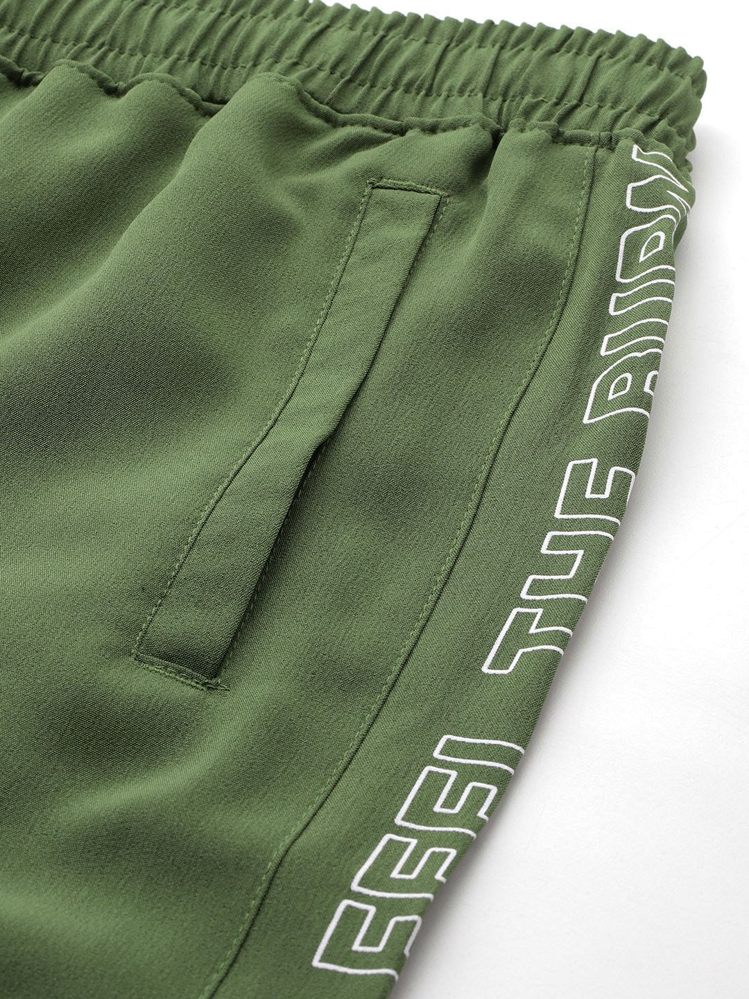 HRX by Hrithik Roshan Men Typography Printed Rapid-Dry Training Joggers