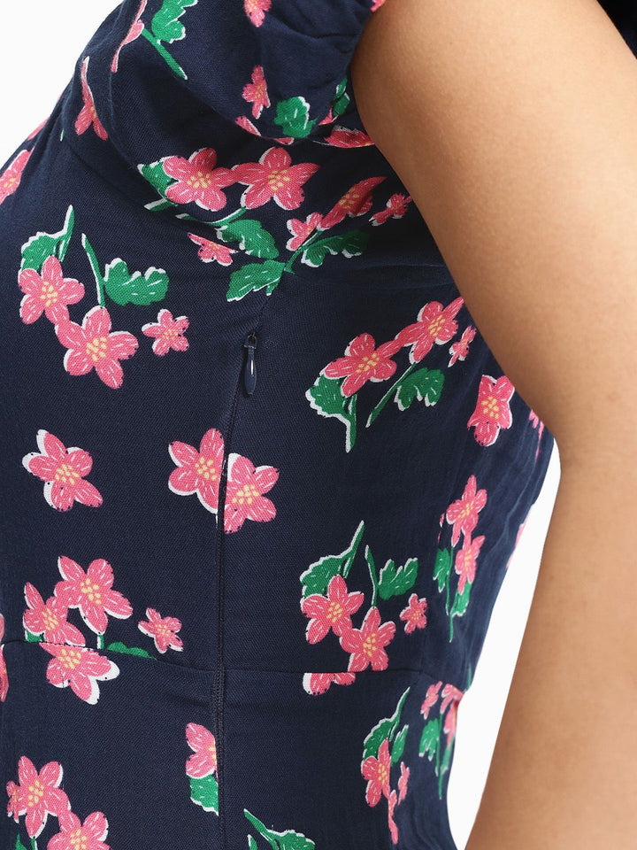 DressBerry Corset Crush Floral Dream Sheath Mini Dress
