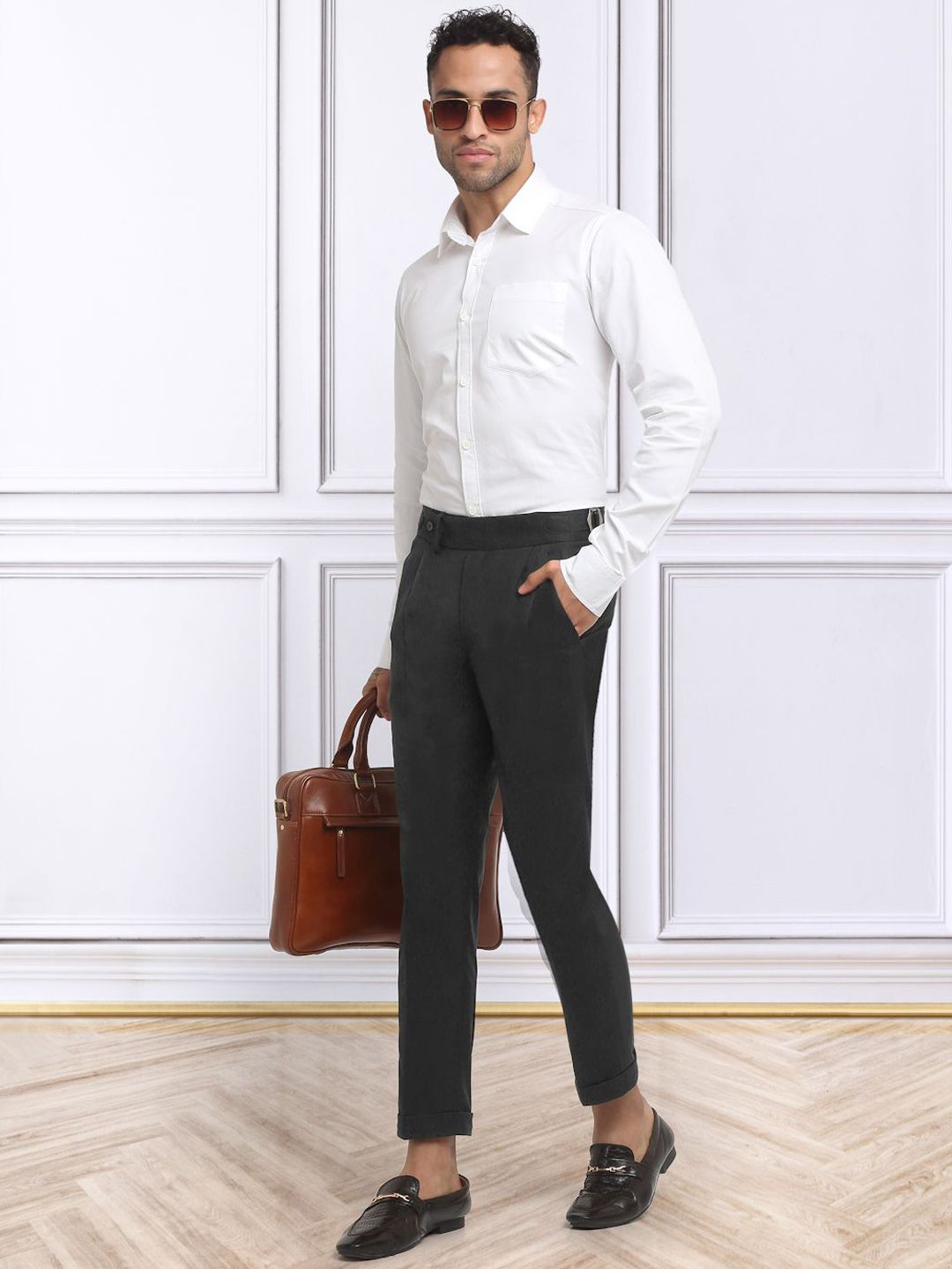 KLOTTHE Men Italian Gurkha Pants