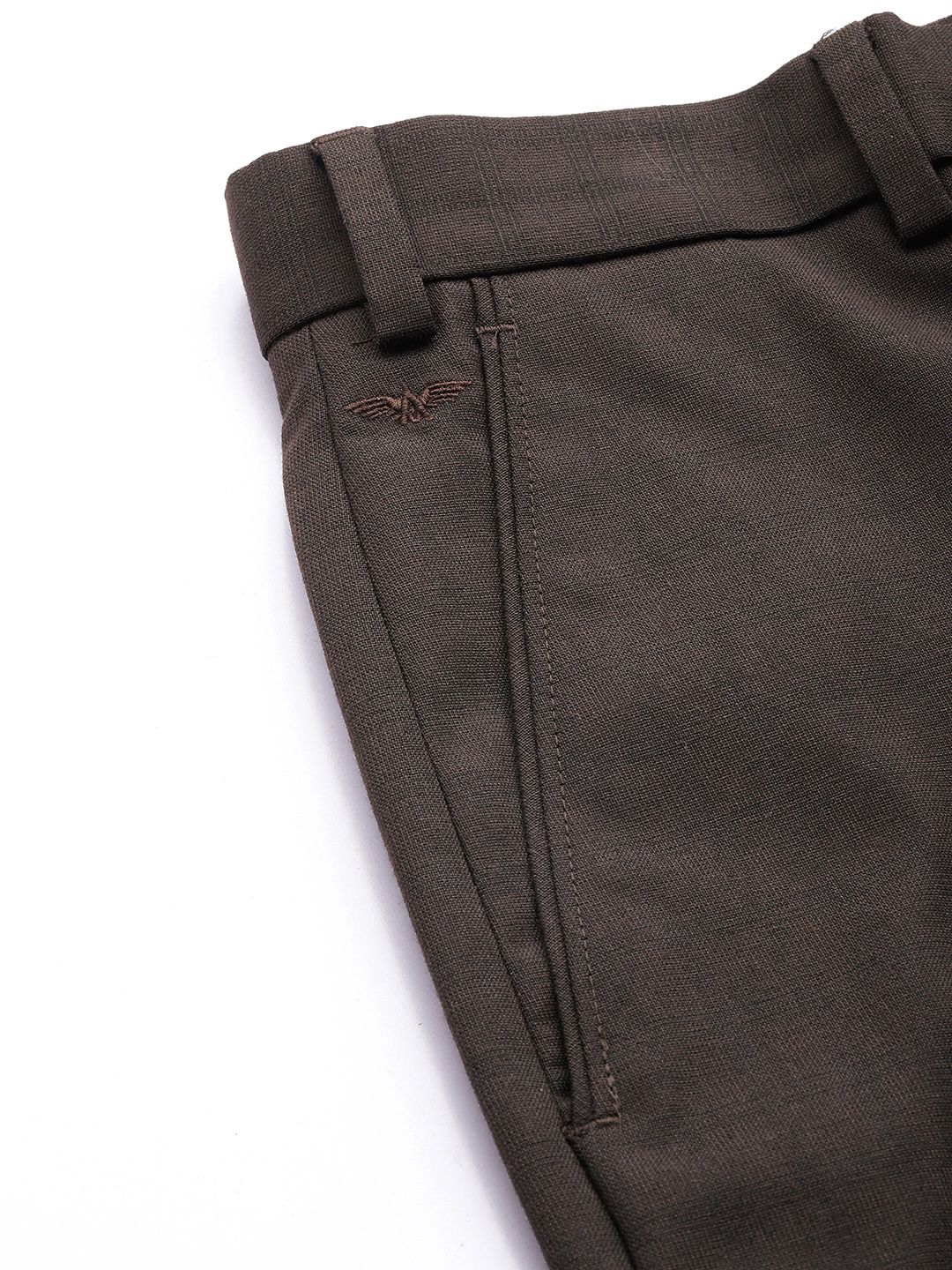 Park Avenue Men Solid Formal Trousers