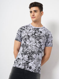The Indian Garage Co Typography Printed Round Neck T-shirt