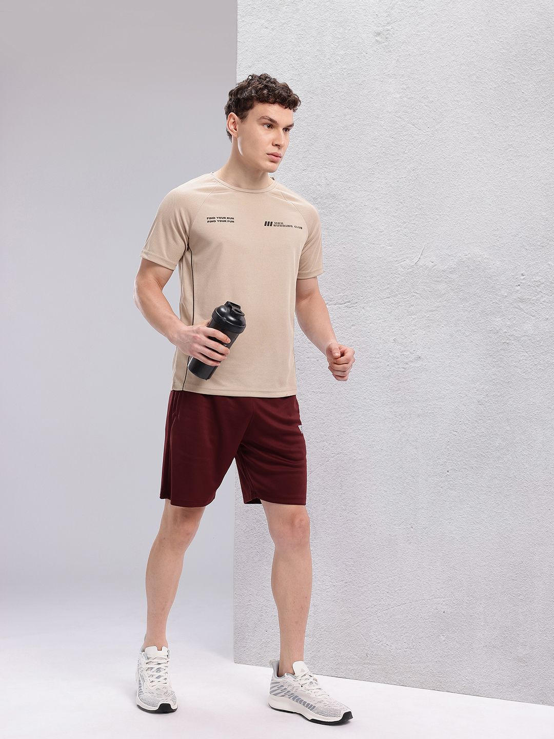 HRX by Hrithik Roshan Typography Print Rapid-Dry Running T-shirt