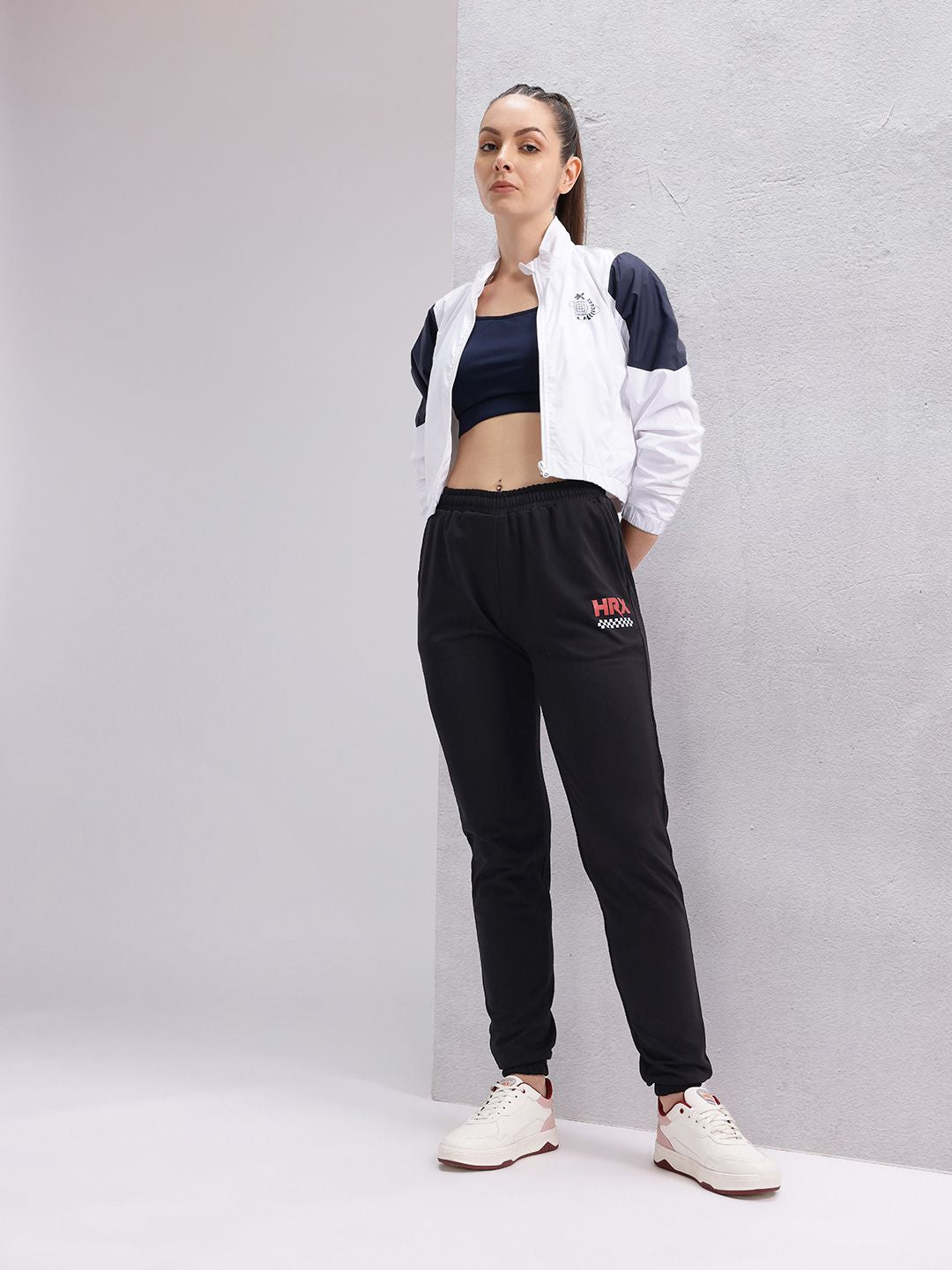 HRX by Hrithik Roshan Women Brand Logo Printed Joggers