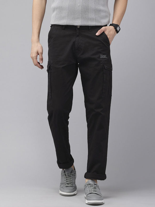 SPYKAR Men Slim Fit Cargos Trousers