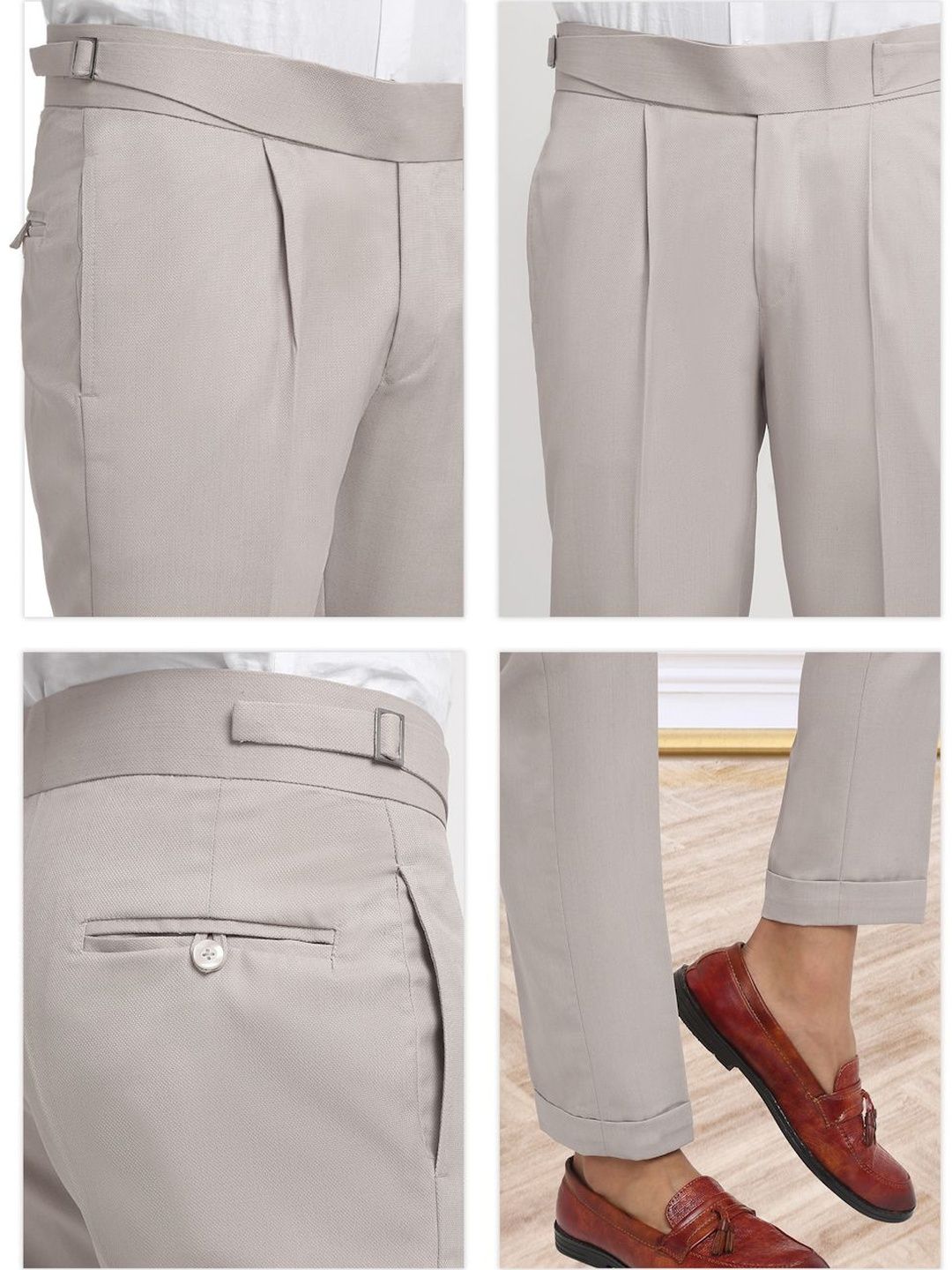 Moda Rapido Men Slim Fit Easy Wash Trousers