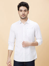 Being Human Micro Ditsy Printed Cotton Slim Fit Casual Shirt